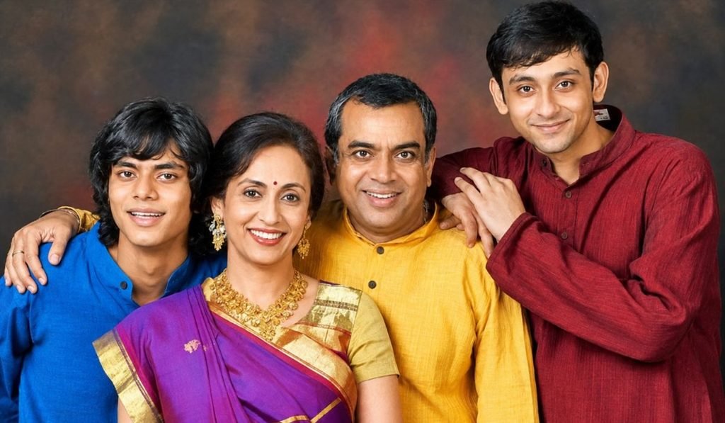 Aditya Rawal Family